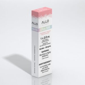 allo ultra 500 2ml disposable strawberry banana