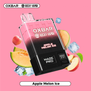 rocky vapor oxbar maze pro disposable apple melon ice