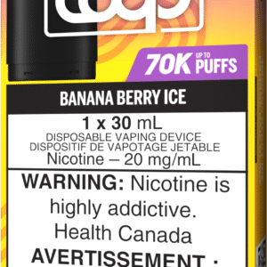 stlth loop max 70k pod pack banana berry ice