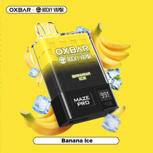 rocky vapor oxbar maze pro disposable banana ice