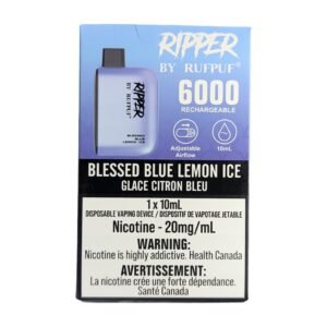 rufpuf ripper 6000 disposable blessed blue lemon ice