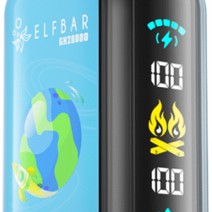 elf bar gh20000 disposable vape blue razz ice