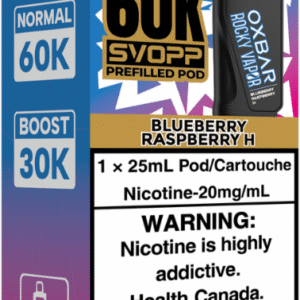 rocky vapor oxbar svopp 60k pod pack blueberry raspberry h