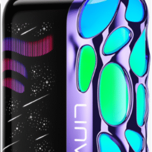 linvo rave 60000 pro disposable vape blueberry raspberry lemon