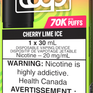 stlth loop max 70k pod pack cherry lime ice