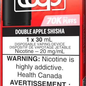 stlth loop max 70k pod pack double apple shisha