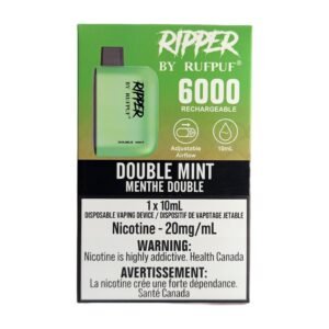 rufpuf ripper 6000 disposable double mint