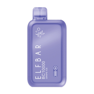 elf bar bc10000 disposable vape grape ice