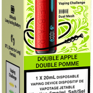 elf bar e shisha 30000 disposable vape double apple
