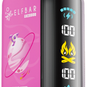 elf bar gh20000 disposable vape great white peach