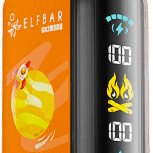 elf bar gh20000 disposable vape sour razz orange