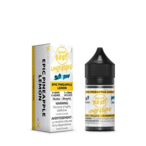 flavour beast unleashed salts epic pineapple lemon iced