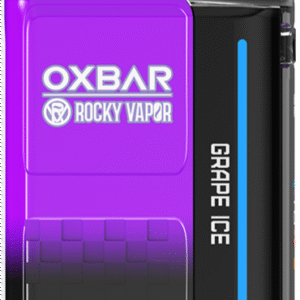 rocky vapor oxbar m20k disposable vape grape ice