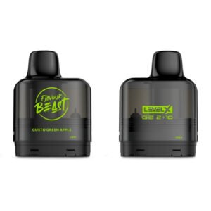flavour beast level x g2 pod gusto green apple