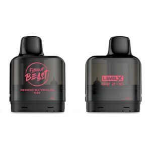 flavour beast level x g2 pod weekend watermelon iced