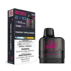 flavour beast level x g2 pod trippin' triple berry