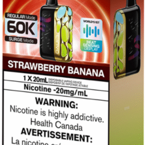 linvo rave 60000 pro disposable vape strawberry banana