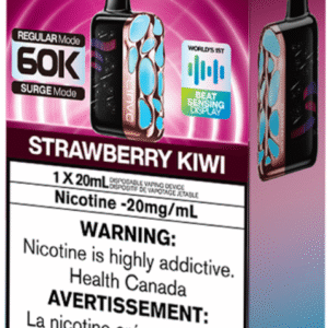 linvo rave 60000 pro disposable vape strawberry kiwi