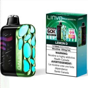 linvo rave 60000 pro disposable vape lemon d