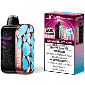 linvo rave 60000 pro disposable vape strawberry kiwi