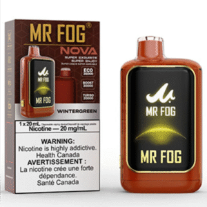 mr fog nova 36k disposable vape wintergreen
