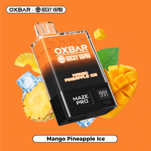 rocky vapor oxbar maze pro disposable mango pineapple ice
