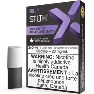 stlth x pod pack mixed berry ice