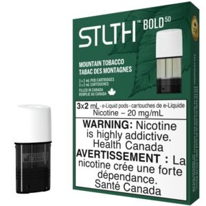 stlth pod pack mountain tobacco