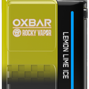 rocky vapor oxbar m20k disposable vape lemon lime ice