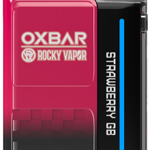 rocky vapor oxbar m20k disposable vape strawberry gb