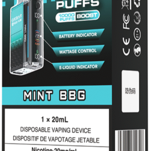 rocky vapor oxbar m20k disposable vape mint bbg