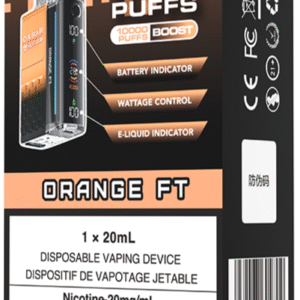 rocky vapor oxbar m20k disposable vape orange ft