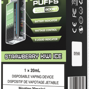rocky vapor oxbar m20k disposable vape strawberry kiwi ice