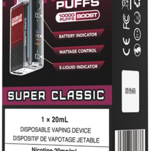 rocky vapor oxbar m20k disposable vape super classic