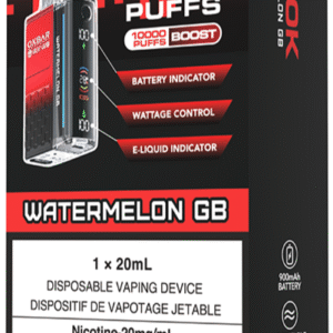 rocky vapor oxbar m20k disposable vape watermelon gb