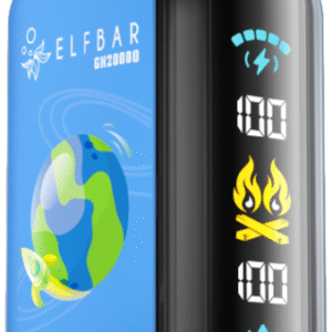elf bar gh20000 disposable vape peach berry