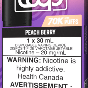 stlth loop max 70k pod pack peach berry