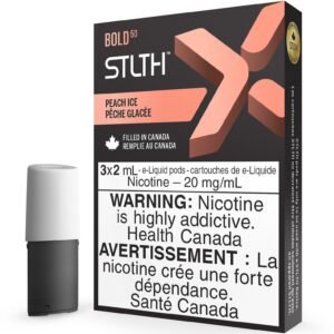 stlth x pod pack peach ice