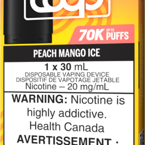 stlth loop max 70k pod pack peach mango ice