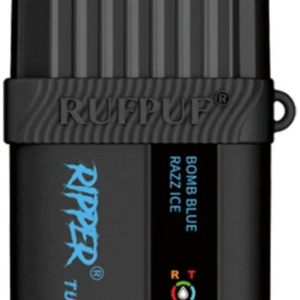 ripper turbo 12k disposable vape bomb blue razz ice