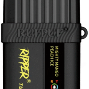 ripper turbo 12k disposable vape mighty mango peach ice