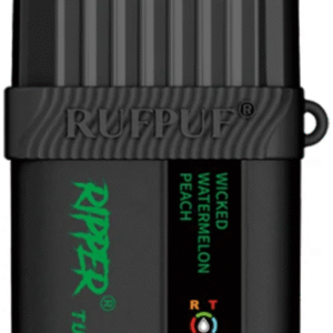 ripper turbo 12k disposable vape wicked watermelon peach