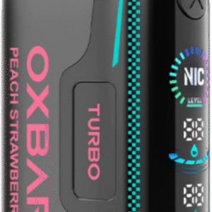 rocky vapor oxbar g42k disposable vape peach strawberry