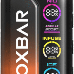 rocky vapor oxbar tri fusion disposable vape orange ice
