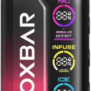 rocky vapor oxbar tri fusion disposable vape strawberry h