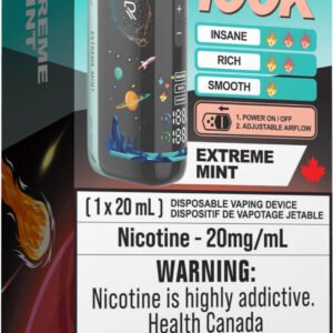 rufpuf ripper xxx 100k disposable vape extreme mint