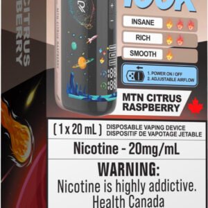 rufpuf ripper xxx 100k disposable vape mtn citrus raspberry
