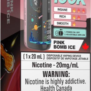 rufpuf ripper xxx 100k disposable vape pink bomb ice