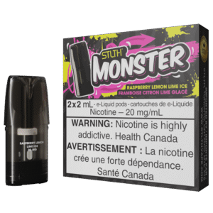 stlth monster pod pack raspberry lemon lime ice