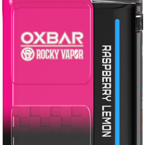 rocky vapor oxbar m20k disposable vape raspberry lemon